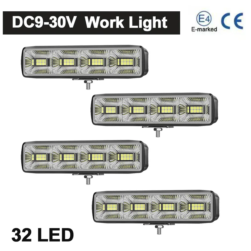 

LED Light Bar Off Road 12V 24V Work Light For Car 4x4 Truck ATV SUV Barra LED Lightbar Auxbeam,Light High Bright Searchlight