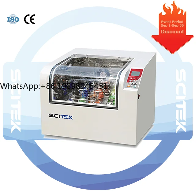 

Benchtop Constant Temp Shaker Forced Convection Shaking Incubator 70L LCD Display PID Controller Forced Convection