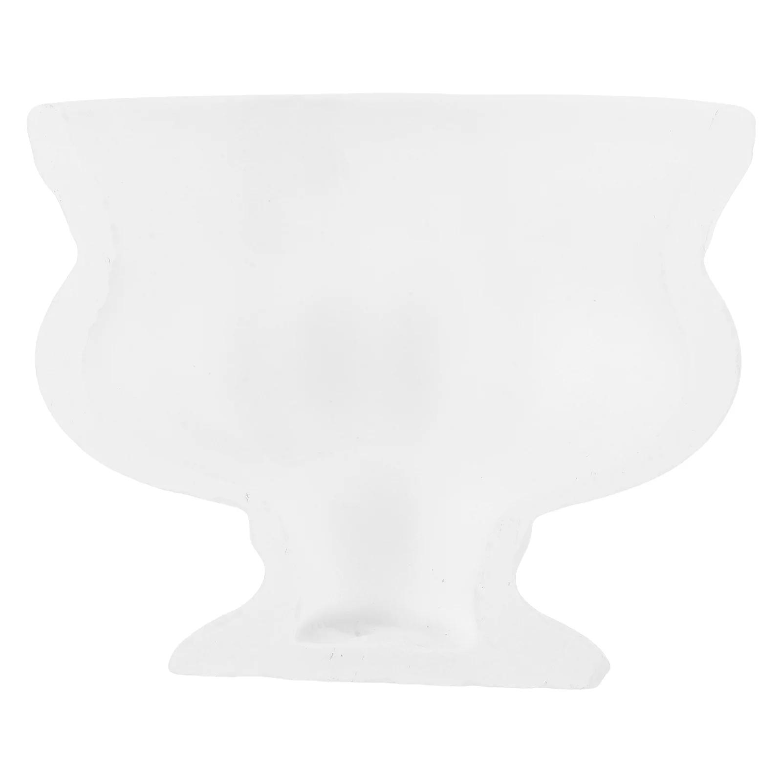 

Half Vase Prop Vintage Planter Retro Flower Vase Decorative Home Decor Small Artistic Planter for Living Room Stone