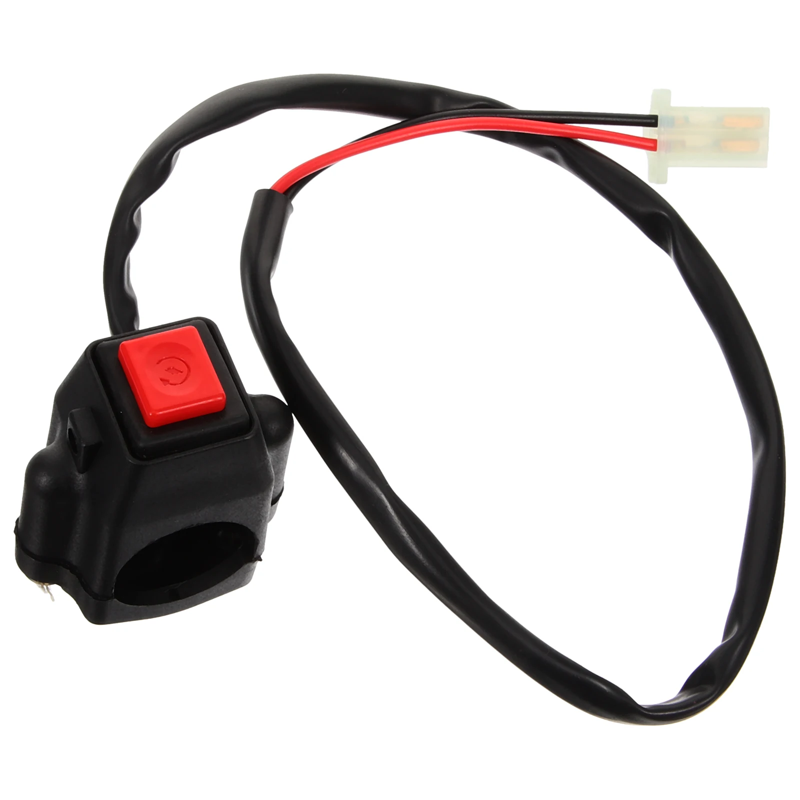 

Motorcycle Start Switch KG016 Red Remote Starter Aluminum Alloy H Push Button Horn Truck Car Accessories Splashproof Wear