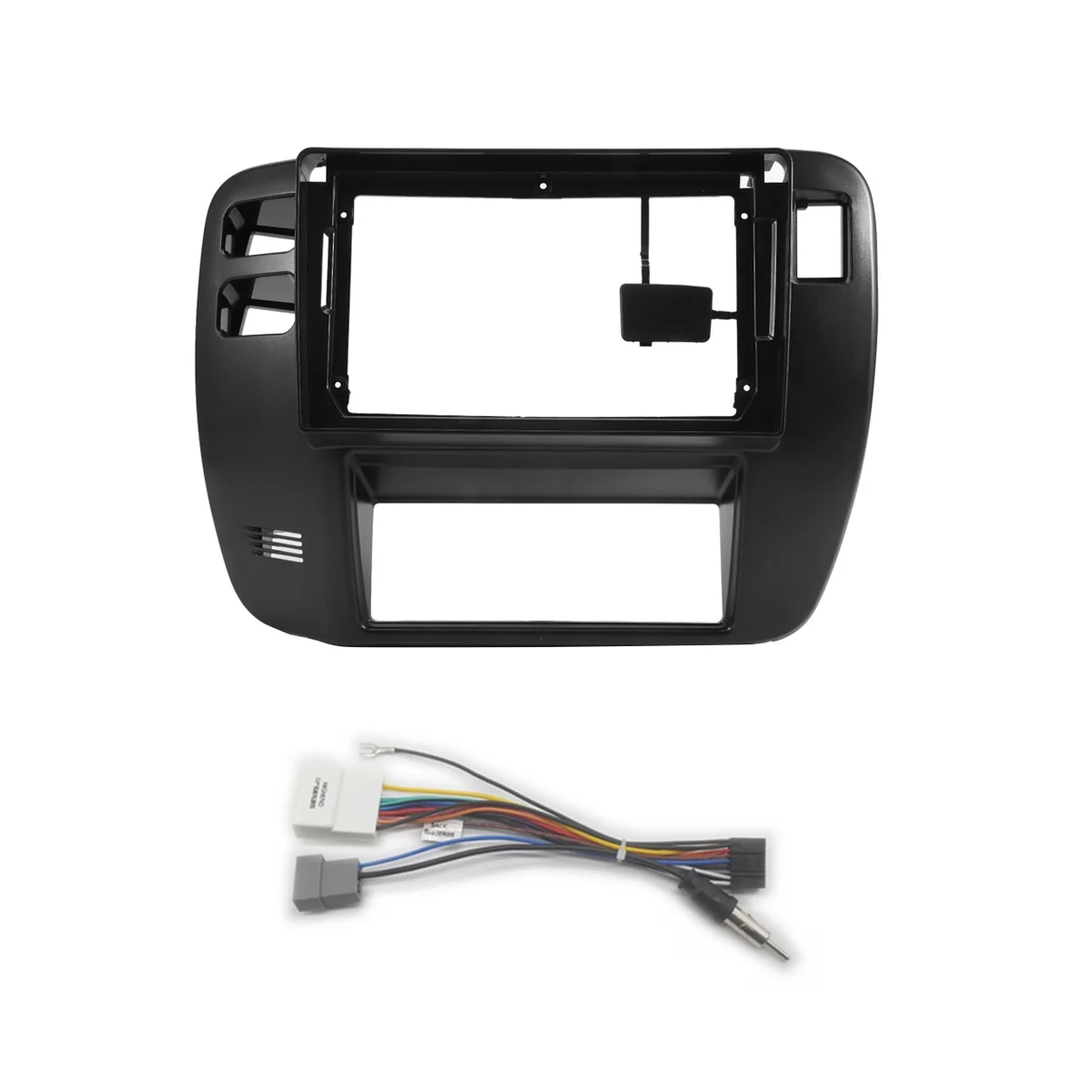 

9 Inch Car Radio Fascia for Nissan Patrol 1997-2005 Video Panel Player Audio Dash 2 Din Frame Dashboard Mount Kit