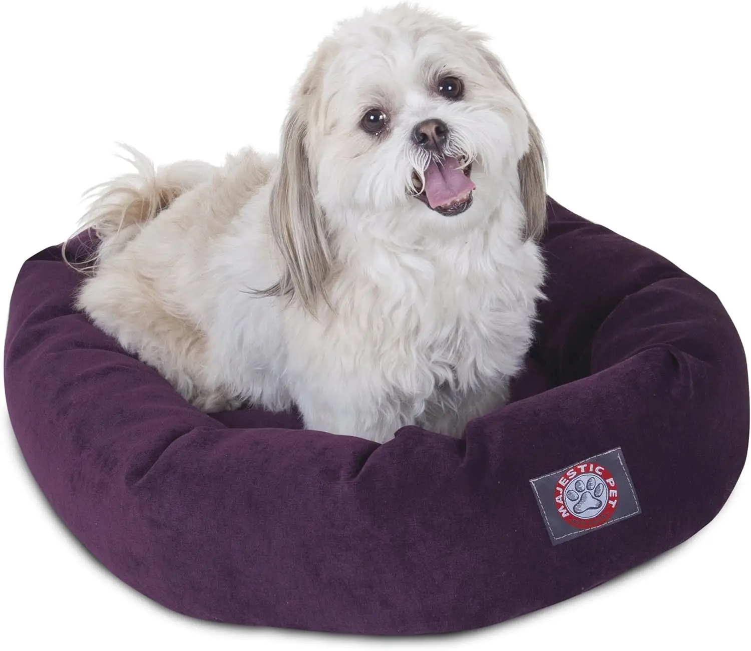 

Villa 24 Inch Shredded Memory Foam Dog Bed for Small Sized Dogs 24x19x7 Inch\u2013Orthopedic Dog Bed with Removable Washable Cov