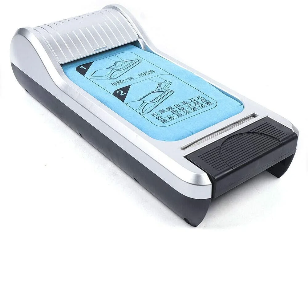 600pcs Disposable Shoe Cover Machine Dispenser Overshoes Membrane Distributer With Disposable Shoe Film