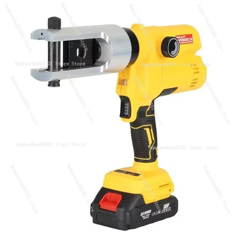 

Rechargeable Hydraulic Pliers Portable Lithium Voltage Wire Aluminum Terminal Crimping Electrician Pliers Pressure Adjustable