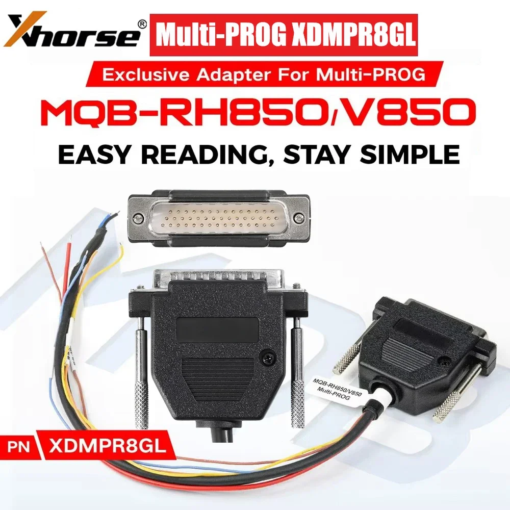 

Адаптер Xhorse XDMPR8GL Multi Prog Адаптер MQB-RH850/V850 для программатора Xhorse Multi Prog Pro-level