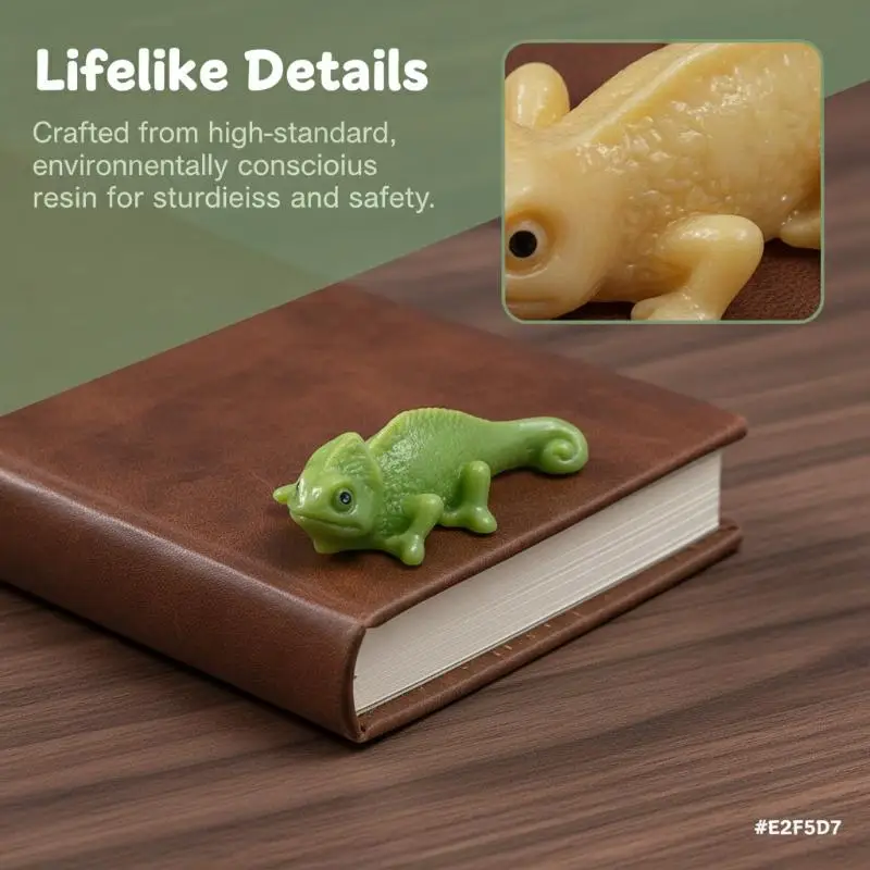 [J] 10pcs Mini Resin Axolotl, Miniature Resin Tiny Ornament Displays, Home Micro Landscape Moss Potted Plants Decor