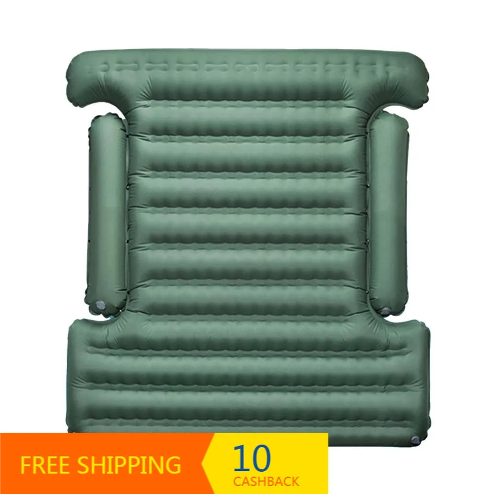 Portable Foldable Modern TPU Air Mattress Inflatable Sleeping Pad with Pump for Gym Villa Home Romantic Camp