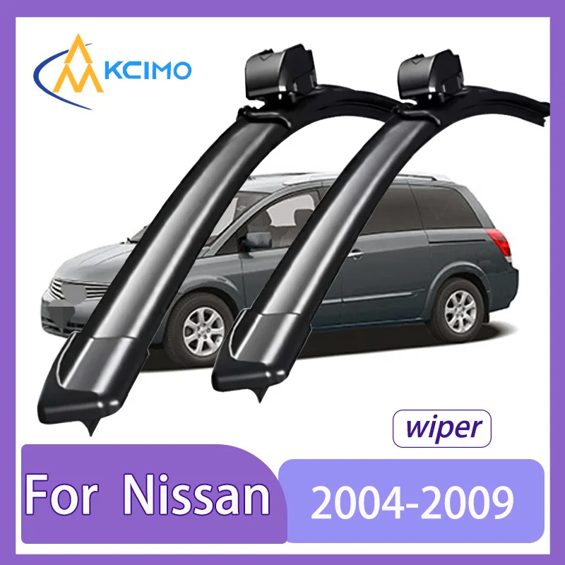 

Wiper Front Wiper Blades For Nissan Quest V42 2004–2009 Windshield Windscreen Front Window Accessories
