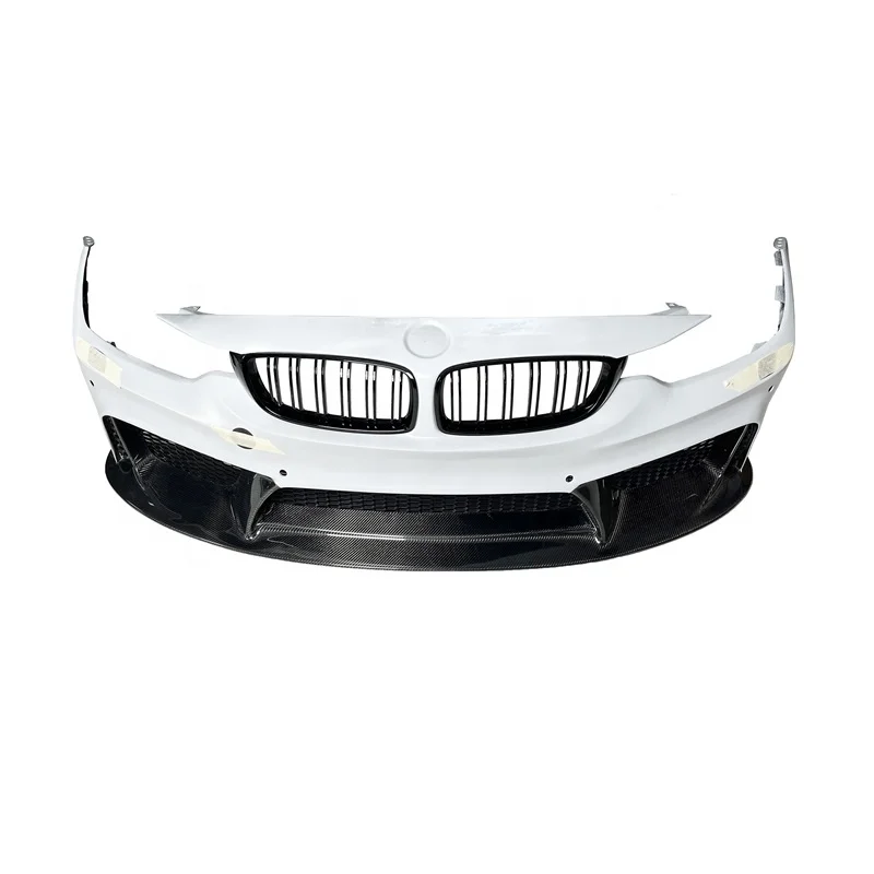 

3D style front bumper for BMW F33 F32 facelifted front bumper for BMW 4 Series 2015-2019 tuned body kit car bumper parts
