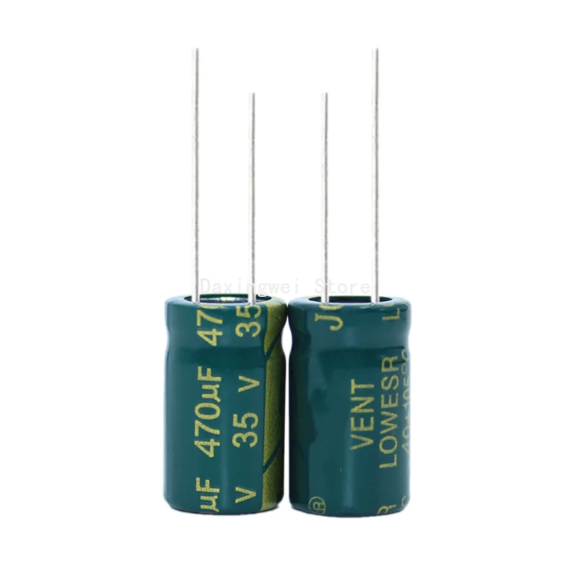 20pcs/Lot 35V470uF Aluminum Electrolytic Capacitor 8x16 10x13 10x17 High Frequency Low Resistance Capacitor