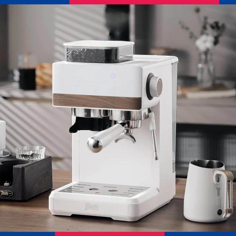 ماكينة صنع القهوة الساخنة والباردة ذات الاستخلاص المزدوج ماكينة القهوة الأوتوماتيكية بالكامل مع وظيفة الطحن ماكينة قهوة اسبريسو