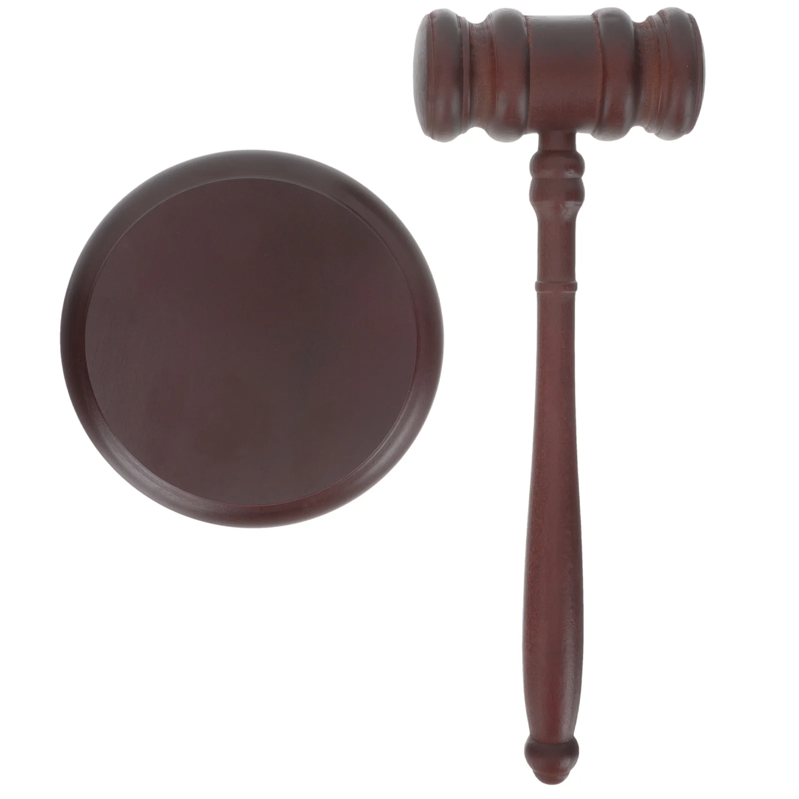 

1 set Judge Hammer For Auction Courtroom Role Costume Prop Gavel Set Lawyer Gavel Wooden Beat Court Supply Mini Wooden