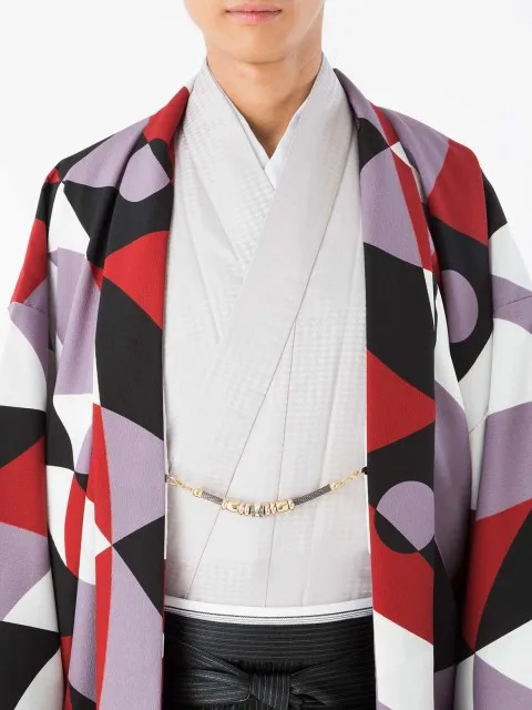 Kimono japonés con cinturón, traje Formal para hombre y traje Hakama, conjunto de 4 Uds para boda