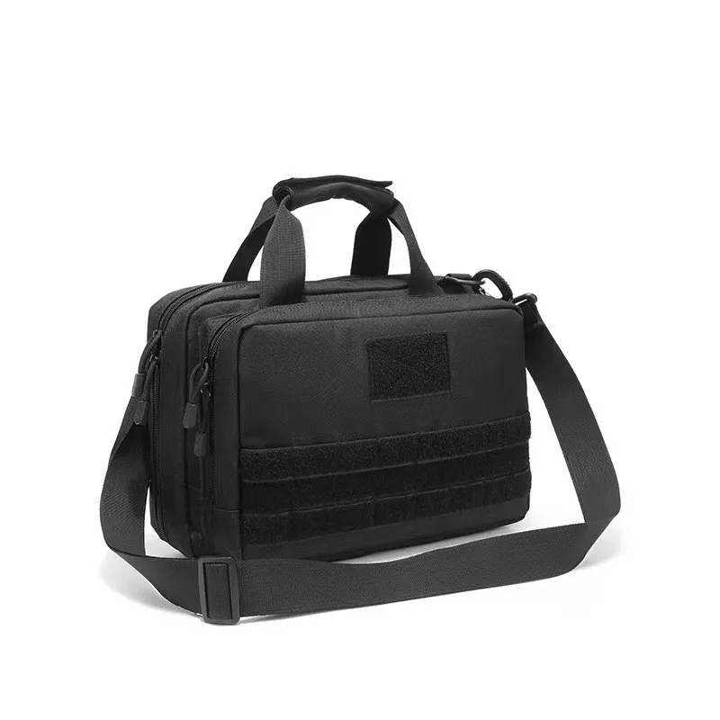Military Camouflage Tactical Shoulder Bag with Magazine Pouch Large Capacity EDC Organizer for Multi-Purpose Gear Ammo Storage