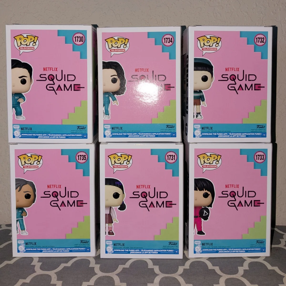 

Squid Game Series Figure Player 001 120 Hyun-ju FUNKO POP Official Genuine Collectible Limited Edition NEW Model Toy Gift