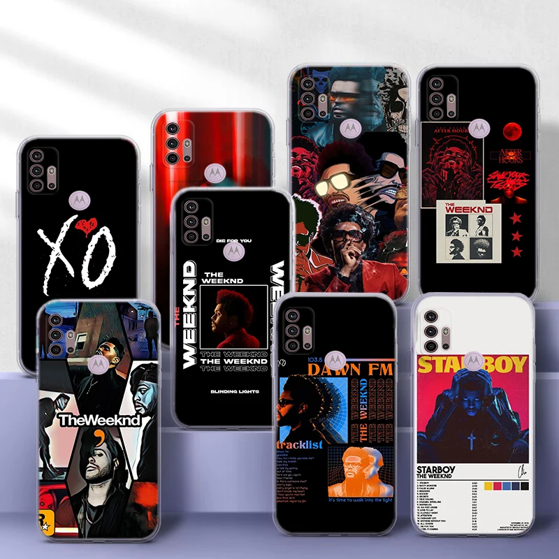 The W-Weeknd Soft Case for LG K71 K8 Plus K9 Lite Q510 K92 Q92 Stylo 6 7 V40 V50 V60  G9 X4 Q61 Q60