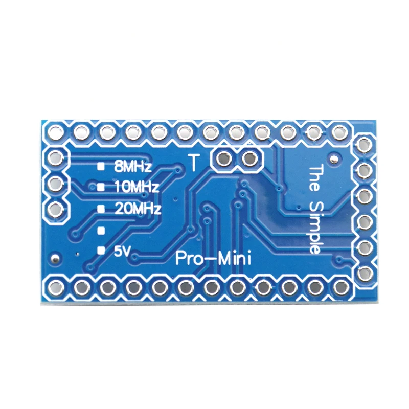 ATMEIncome-Module de bloc de construction électronique, support coule, Pro Mini, version améliorée, 328P, 5V, 16M, 10 pièces