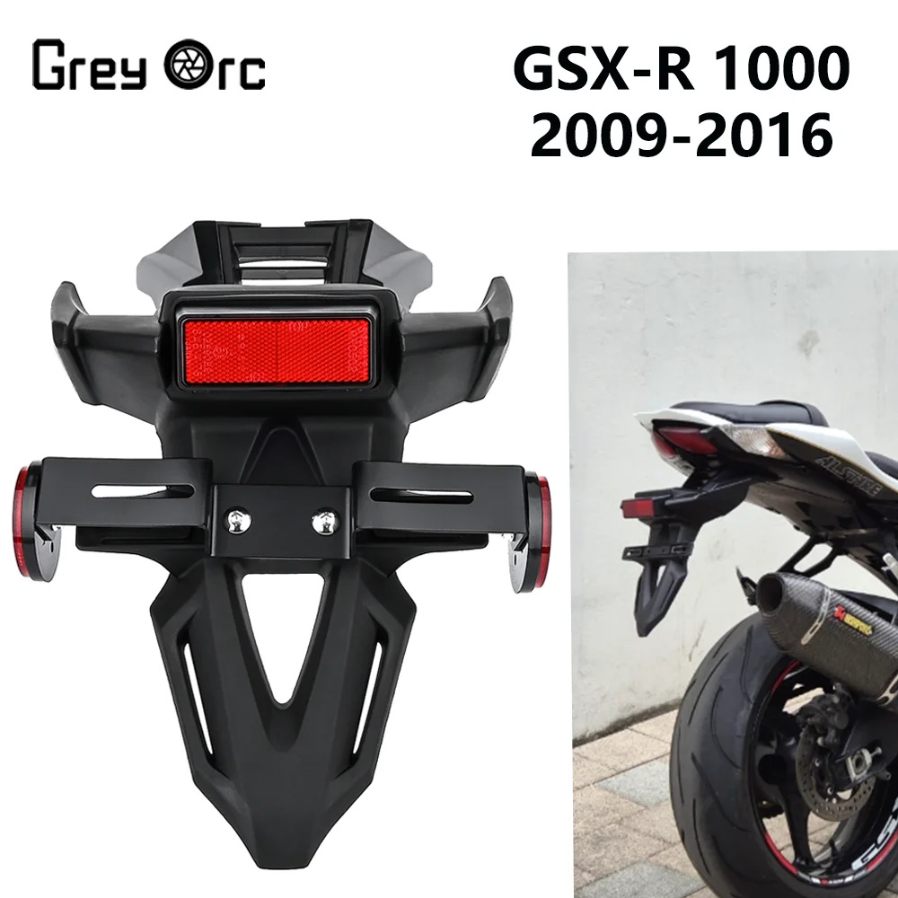 For Suzuki GSXR1000 GSX R1000 K9 2009 2010 2011 2012 2013 2014 2015 2016 Motorcycle Rear Mudguard License Plate Fixing Bracket