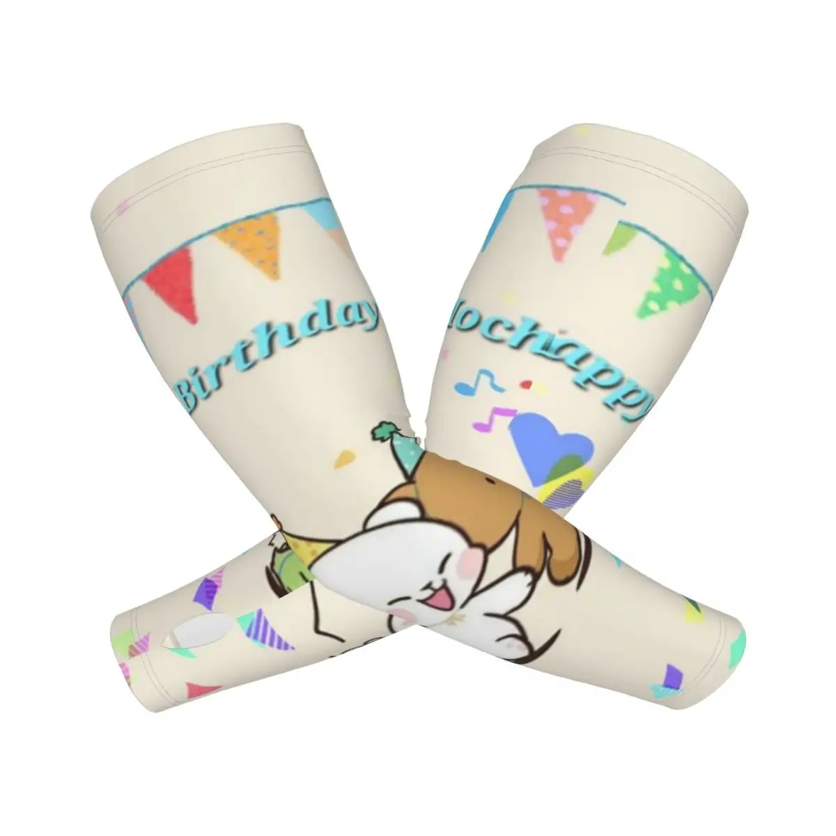 أكمام أذرع تبريد خارجية من Mocha Bear and Milk، غطاء حماية من الأشعة فوق البنفسجية للصيف من الحرير الجليدي لركوب الدراجات #1