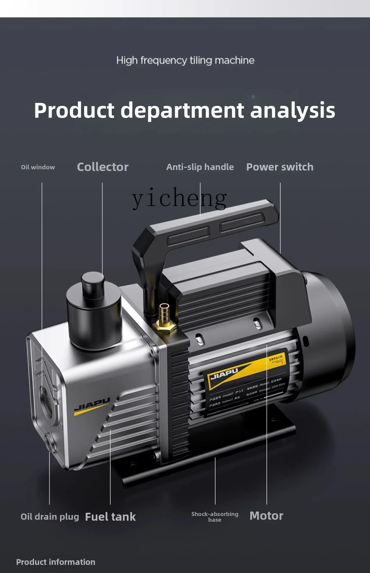 JX vacuum pump air conditioner special multi-functional automotive air conditioner vacuum pump small household air pump