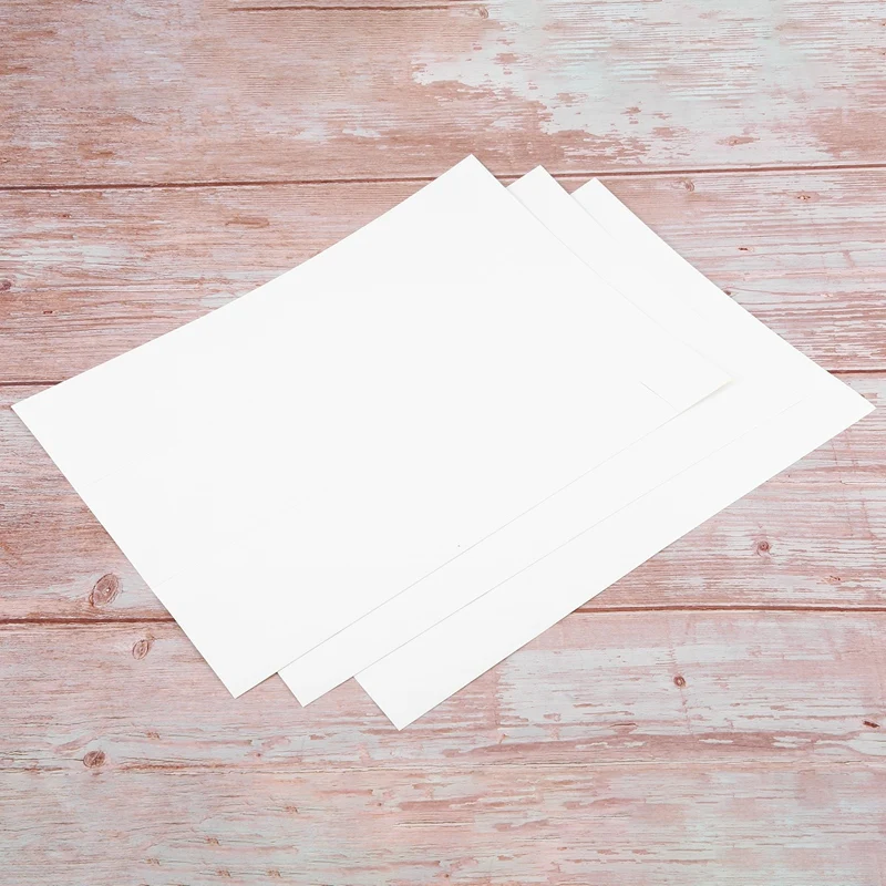 100แผ่นฉลากที่อยู่กระดาษเปล่าแบบด้านที่สามารถพิมพ์ได้70X37.1Mm กาวในตัวสีขาว