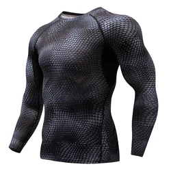 Cycling Base Layers Jerseys Men's Compression Shirt Quick Dry Gym Fitness Cycling Tights Men Women Rashgard Cycling Sportswear
