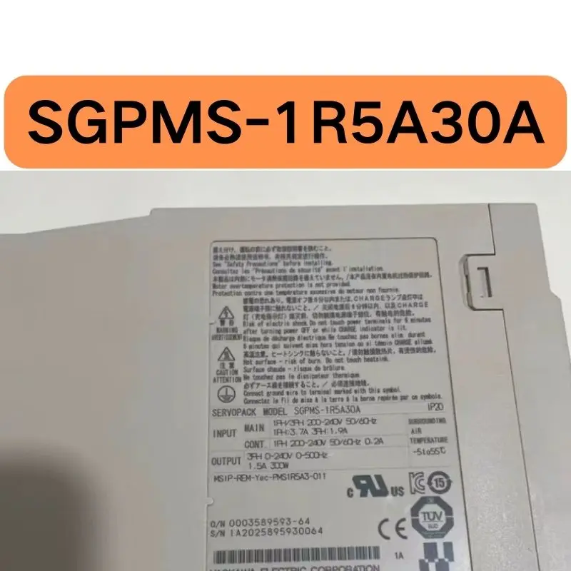 

New 300W servo driver SGPMS-1R5A30A in stock for quick delivery
