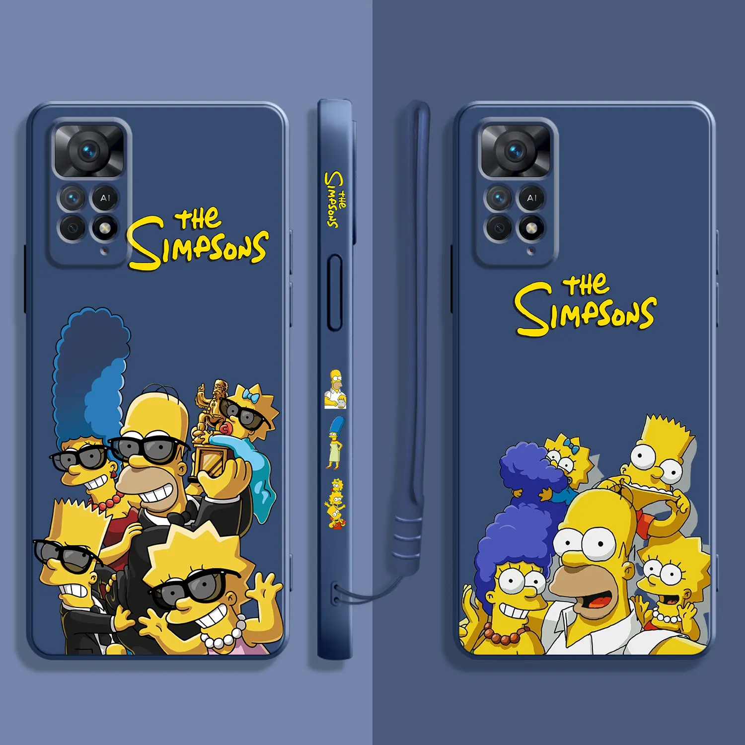 The Simpsons Star Photograph Win Award For Xiaomi Redmi Note 11 11T 9 9S 8 10 Pro for Redmi 8 9T 9A 9C 10C K40 Liquid Phone Case