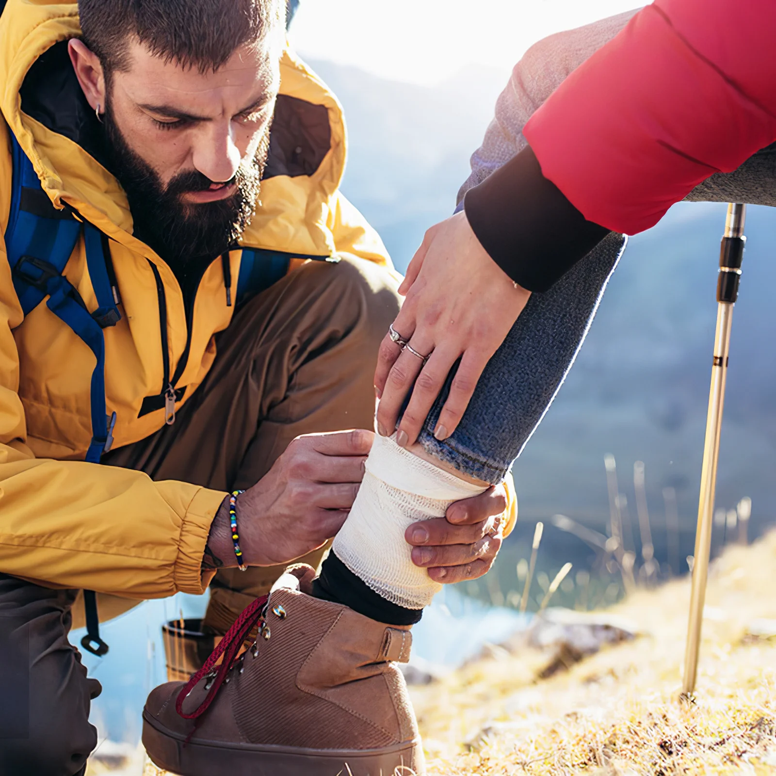 مجموعتان من أدوات الإسعافات الأولية للسفر، أدوات طوارئ صغيرة محمولة وآمنة وموثوقة للمنزل والسيارة والنوم والمكتب #5