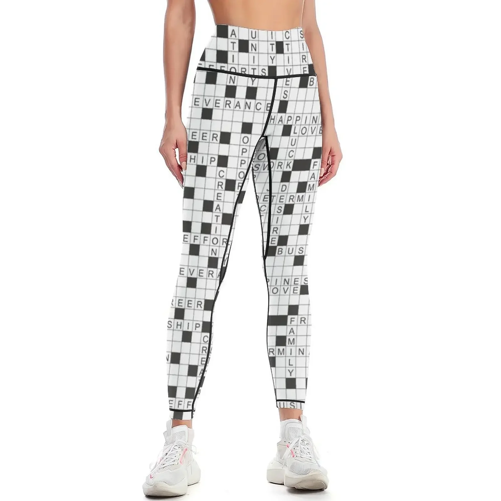 

crossword about life and career Leggings exercise clothing for push up legging Sports female Leginsy push up Womens Leggings