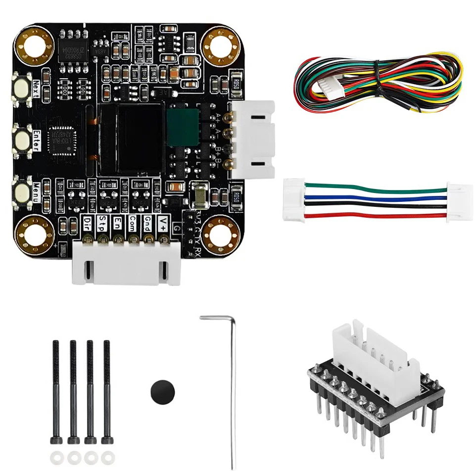 

New 3d Printer Accessories Servo42c 42 Closed-loop Stepper Motor Driver Ultra-quiet Generation Tmc2209