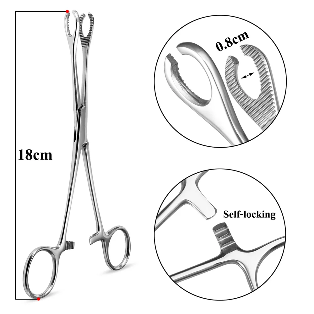 Chirurgenstahl Zange Körper Piercing Werkzeug Zange Nadel Rohr Klemme Pinzette Öffnen Schließen CBR Ring Zange Ohr Bauch Nase Pierc Werkzeuge