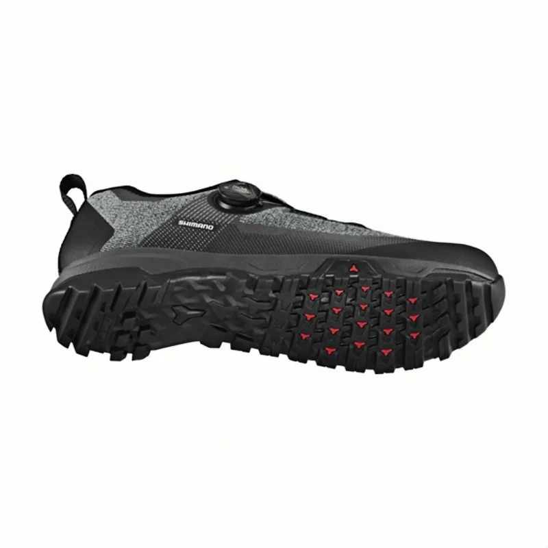 Shimano SH-ET701 Flat Touring Shoes Black/Almond Brown For E-BIKE Commuting And Travel Unlocked Riding Shoes Original view 6
