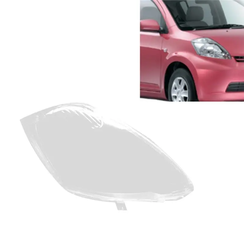【Price Drop !!】-Headlight Cover Front Headlamp Lens Car Headlight Shell For Toyota Passo 2004-2006
