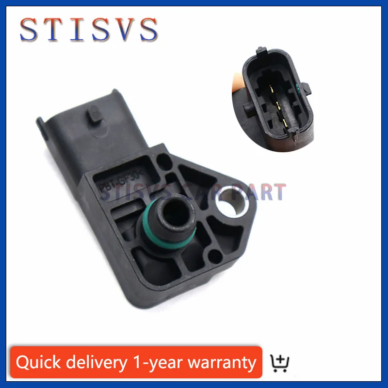 Sensor de Presión Absoluta del Colector de Admisión MAP 0281002487 para Opel Vauxhall Astra G H Combo Corsa Meriva 1.7 CDTI de Alta Calidad