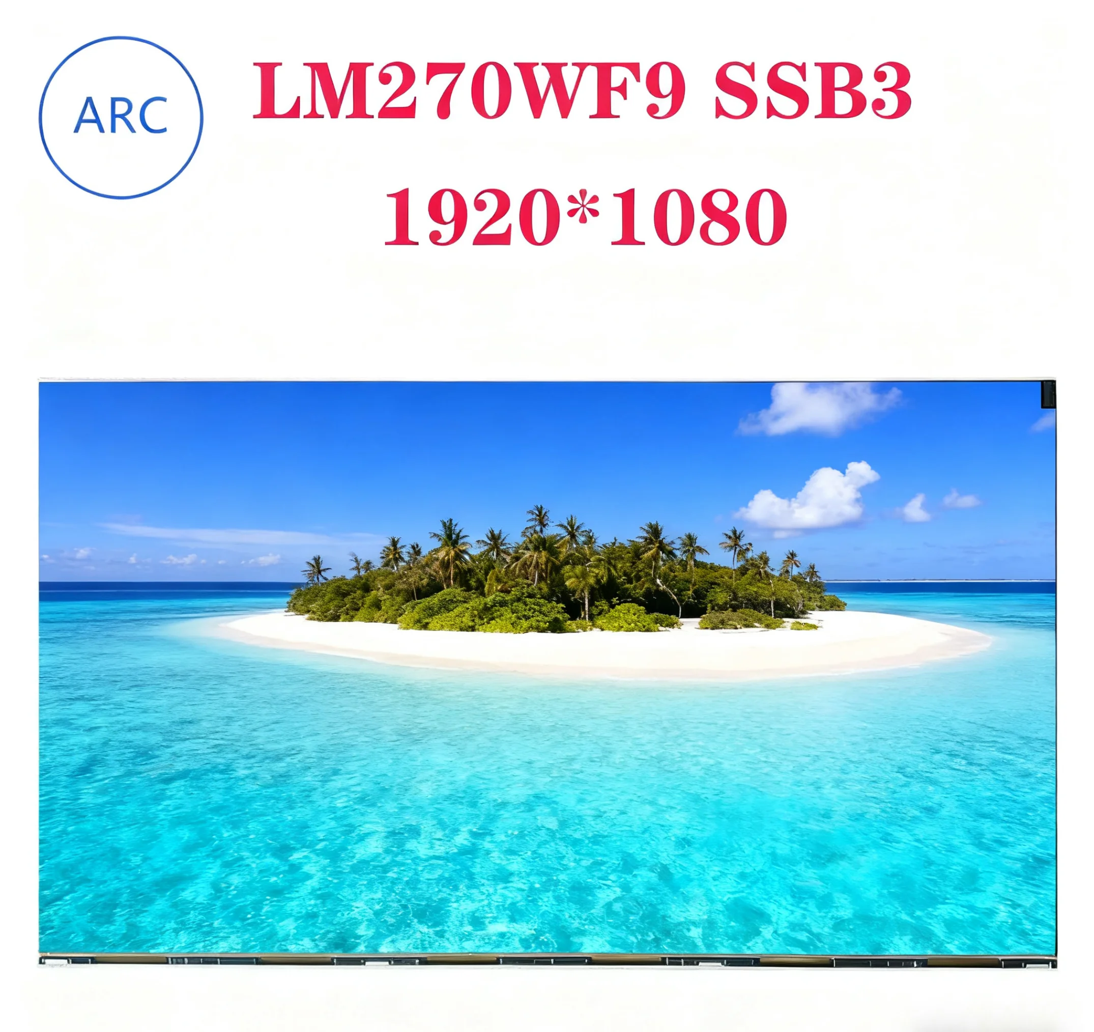 

27" New Original LCD screen model LM270WF9 SSB3 IPS FHD 1920*1080 LM270WF9(SS)(B3)