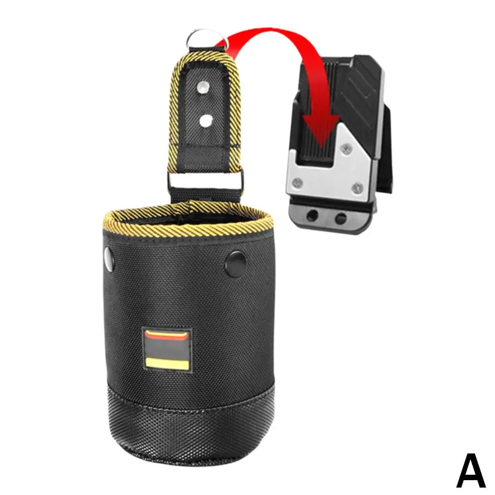 New Oxford Cloth Tool Bag Rotatable Quick-hanging Nail Tool Pouch For Woodworking Electrician Mechanic Tool Organizer H0G6