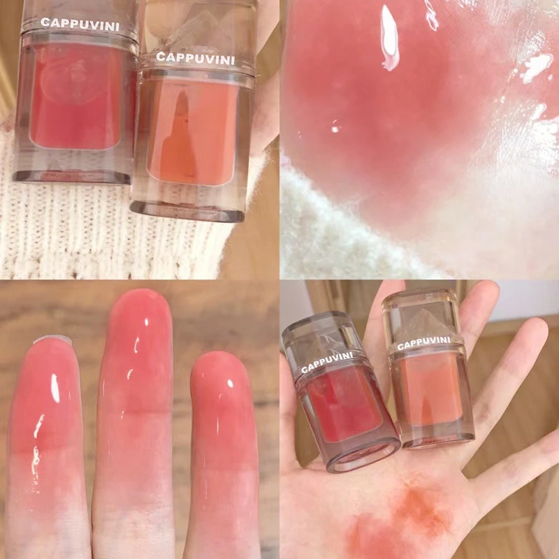 Transparente hidratante Lip Gloss, produtos de maquiagem, fácil de maquiagem, melhorar a cor, cosméticos de beleza, 2024