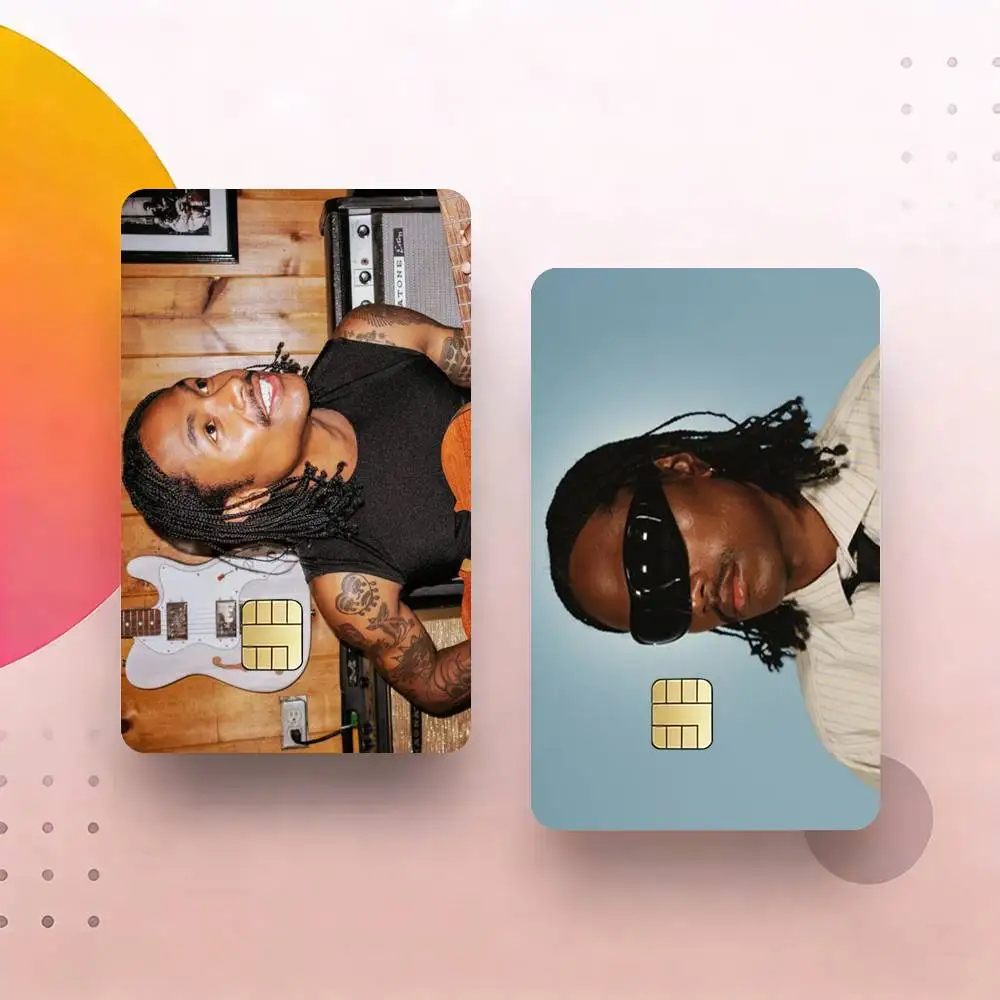 

S-Steve L-Lacy Decorative Waterproof Film Skin Cover Credit Card Stickers Debit Front Bank Bus Pass