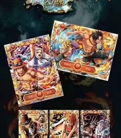 New One Piece Cards Treasure Exploration Pirate Card Anime Card Devil Luffy Game Collectibles Battle Card Toy