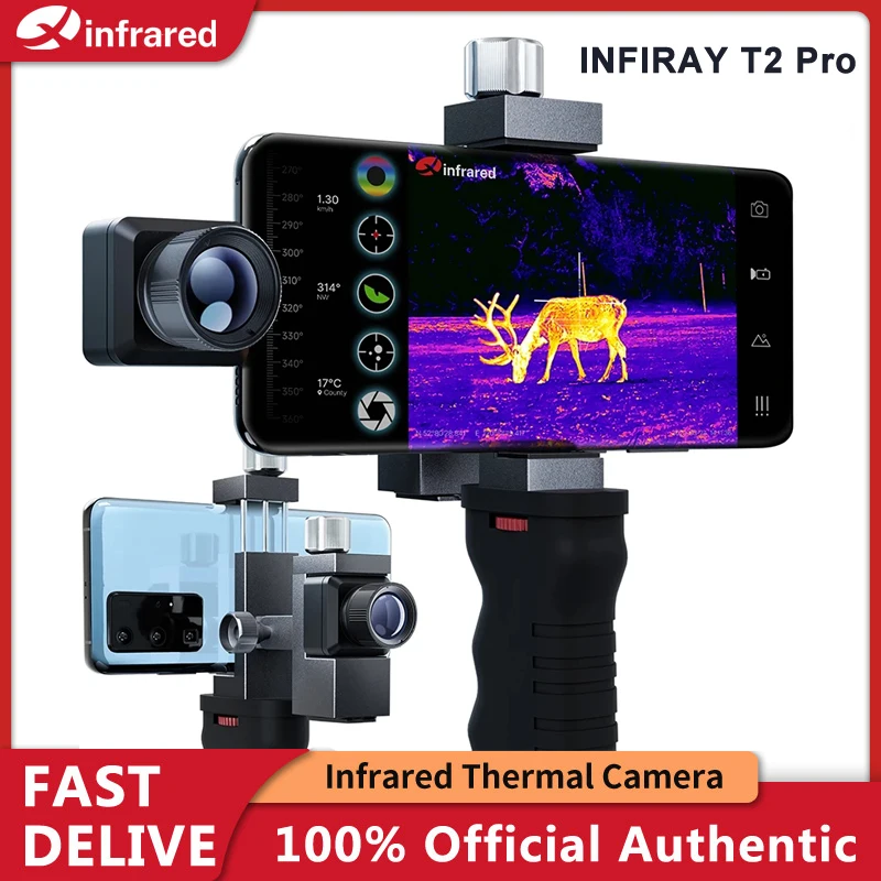 InfiRay Infrared Thermal Imager T2 PRO Hunting Camera Outdoor Search Thermal Sensing Night Vision Phone Android Type-C