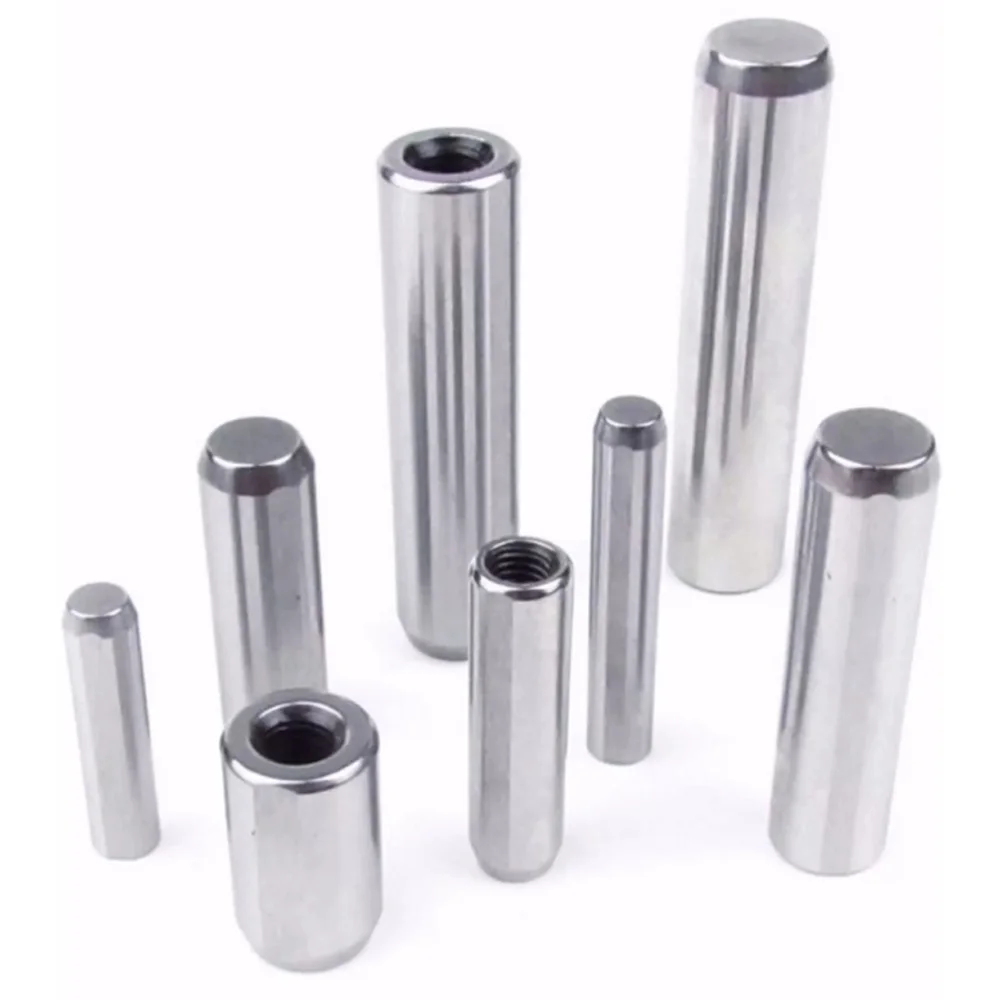 H7 Negative Toleranz M2-M10 Innengewinde Zylindrischer Stift MSTH Lagerstahl SUJ2 Metall-Positionierungsstange Auto-Werkzeug Befestigungsstift – Detail 8