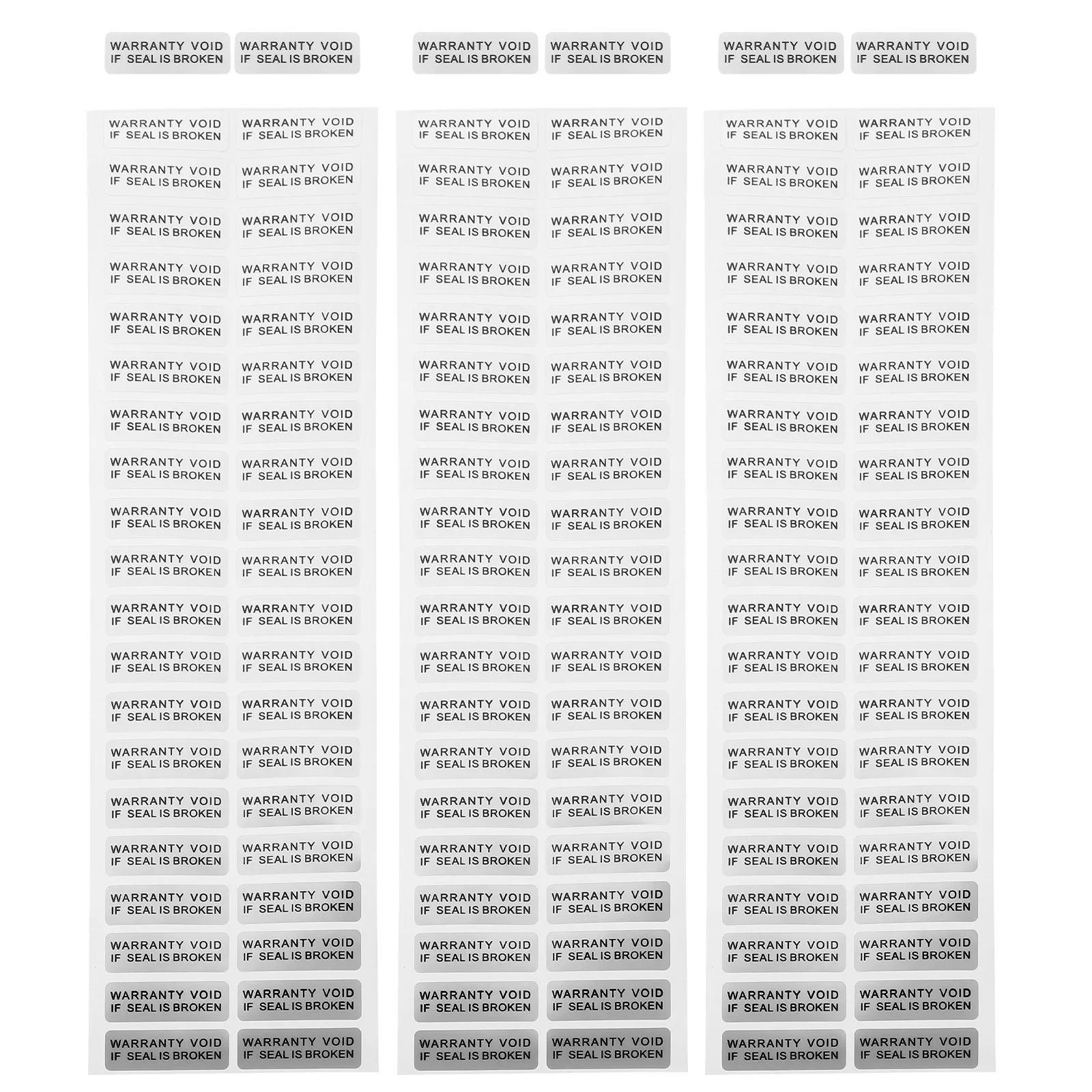 

400Pcs Void Sticker Security Adhesive Warning Label Tamper Proof Seal Broken Warning Sticker Caution Label Adhesive Void Labels