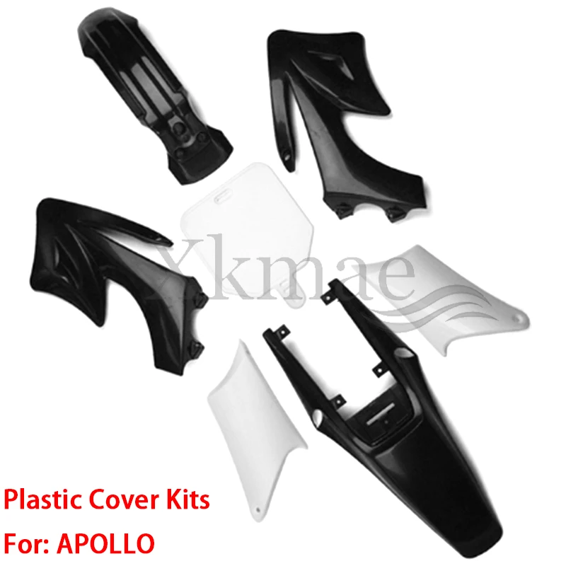 6 colors Plastics Body Fender Fairing Kit for Apollo Orion 70 110cc 125cc Dirt Bike