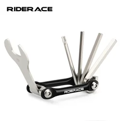 5 In 1 Bicycle Repair Tools Multi-Functional 4mm 5mm 6mm Hex Allen Wrench T25 15mm Pedal Spanner MTB Bike Multi Tool Portable