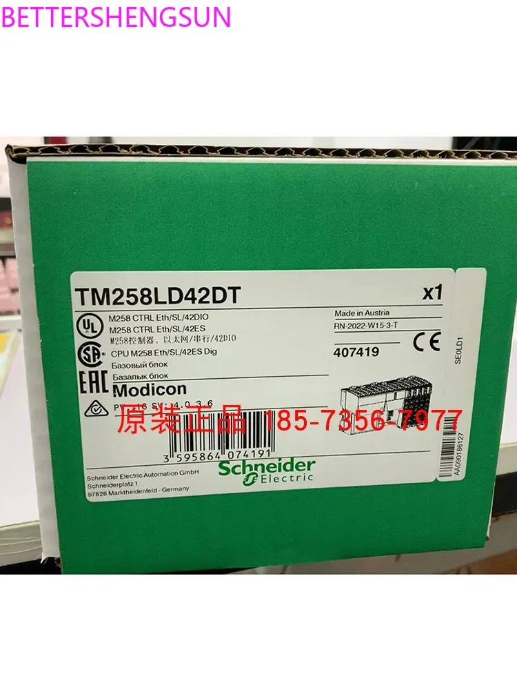 

Tm258ld42dtplc Module 42-Point Body Built-in an Ethernet Port Brand New Original Authentic Product