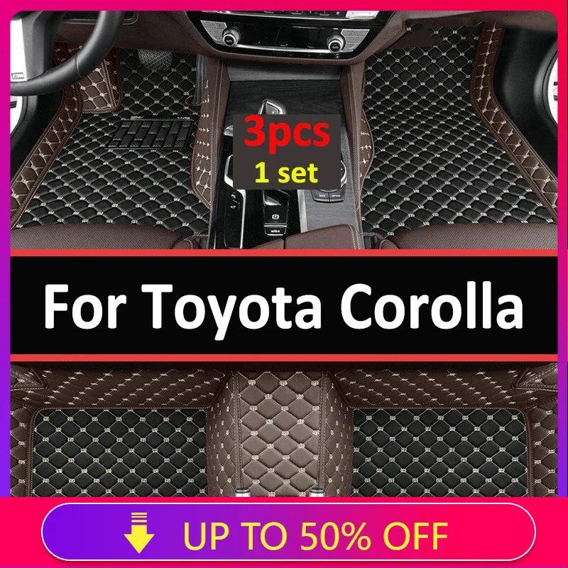 

Автомобильные коврики для Toyota Corolla E210 210 2023 2022 2021 2020 2019, автомобильные аксессуары, водонепроницаемые антигрязные коврики