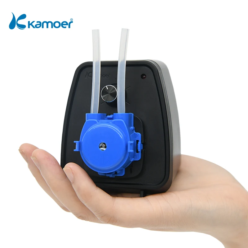 Kamoer KCP-X low flow rate micro 24V peristaltic pump machine low noise liquid dosing pump 19-65ml/min