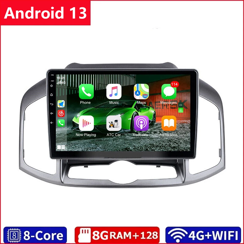 

8G+128G Car Radio For Chevrolet Captiva 1 2011 - 2016 Android Auto Stereo Head Unit Multimedia Player GPS 4G+WIFI No 2din DVD