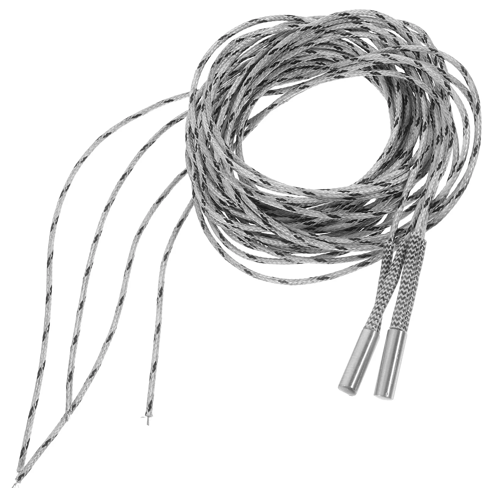 

2Pcs Heating Tube 50W 1M 24V Upgraded Thick White High Temp Resistant 304 Stainless Steel Core for 3D Printer Hotend